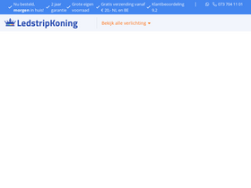 'ledstripkoning.nl' screenshot