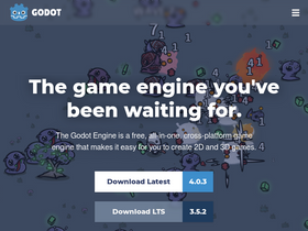 'godotengine.org' screenshot