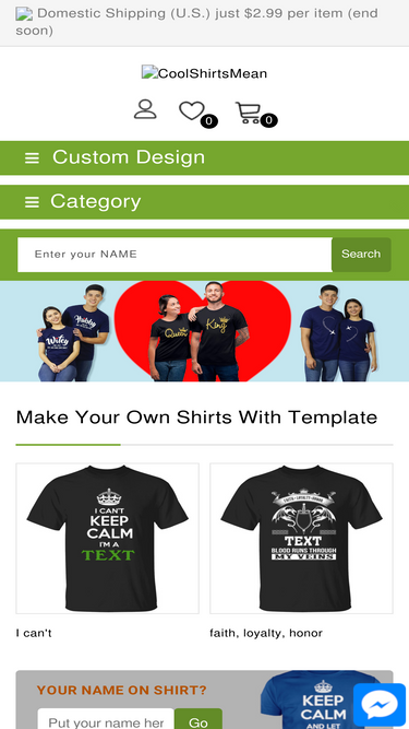 coolshirtsmean.com