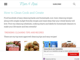 'mom4real.com' screenshot