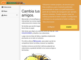 'cromosrepes.com' screenshot