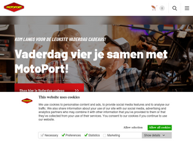 'motoport.nl' screenshot