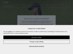 be.maje.com