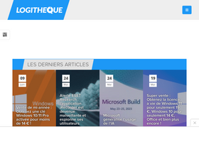 'logitheque.com' screenshot