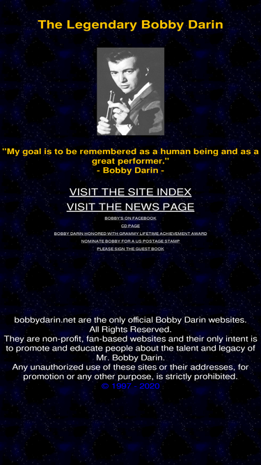 bobbydarin.net