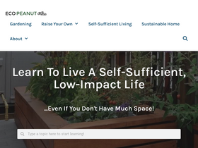 'ecopeanut.com' screenshot