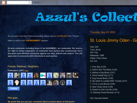 'azzulscollective.blogspot.com' screenshot