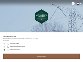 'automotive-auctions.nl' screenshot