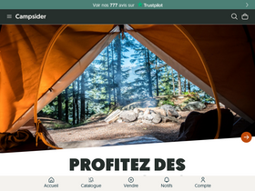 'campsider.com' screenshot