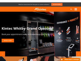 'kintec.net' screenshot