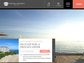'condadovanderbilt.com' screenshot