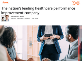 'vizientinc.com' screenshot
