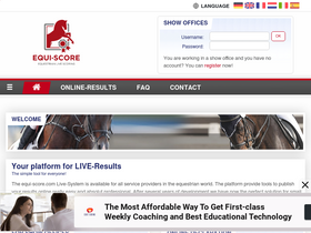 'equi-score.de' screenshot