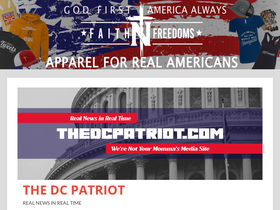 'thedcpatriot.com' screenshot