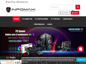 'infomaxparis.com' screenshot