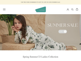 'junees.com' screenshot
