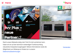 'hvv.de' screenshot