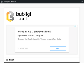 'bubilgi.net' screenshot