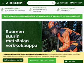 'uittokalusto.fi' screenshot