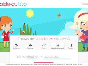 'aide-au-top.fr' screenshot