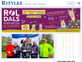 'ryfylke.net' screenshot
