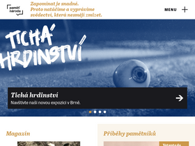 'pametnaroda.cz' screenshot