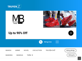 'truyenz.info' screenshot