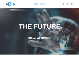 aorastore.com homepage screenshot