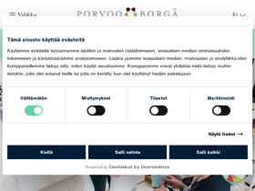 'porvoo.fi' screenshot