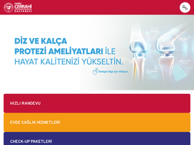 'cerrahi.com.tr' screenshot