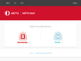 metumail.metu.edu.tr Traffic Analytics, Ranking & Audience [February ...