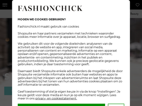 'fashionchick.nl' screenshot