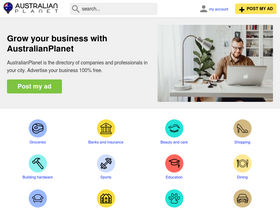 'australianplanet.com' screenshot