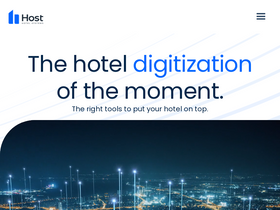 'hostpms.com' screenshot