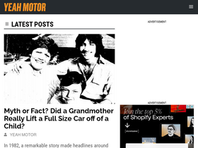 'yeahmotor.com' screenshot
