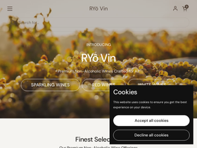 ryovin.com homepage screenshot