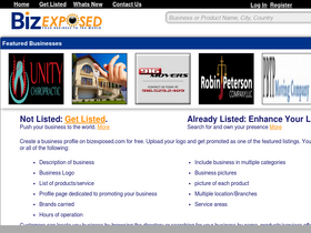 'bizexposed.com' screenshot