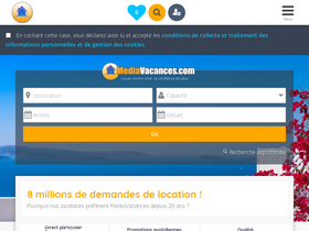 'mediavacances.com' screenshot