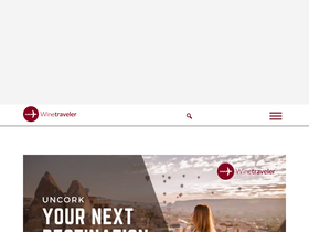 'winetraveler.com' screenshot