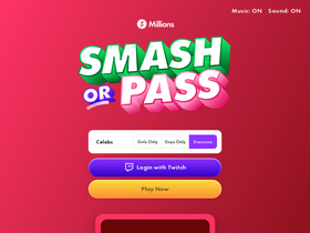 'smashorpass.com' screenshot