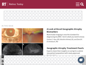 'retinatoday.com' screenshot