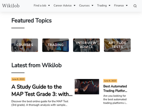 'wikijob.co.uk' screenshot