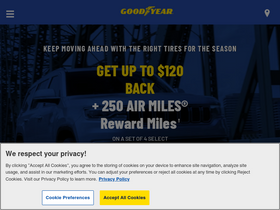 'goodyear.ca' screenshot