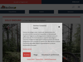'soloenduro.it' screenshot