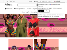 'afrikrea.com' screenshot