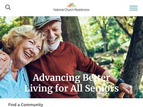 'nationalchurchresidences.org' screenshot