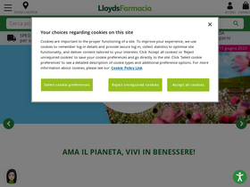 'lloydsfarmacia.it' screenshot