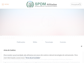 'amejardimdosprados.spdmafiliadas.org.br' screenshot