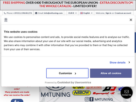 'm4tuning.com' screenshot