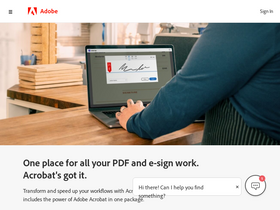 'arcsign.na1.echosign.com' screenshot